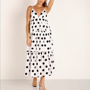 Mara Hoffman new with tags bari polka dot dress